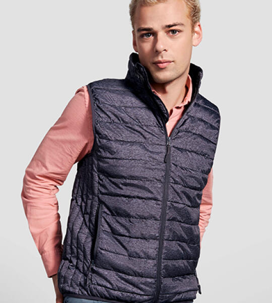 Bodywarmer met paardenlijntekening op rugzijde – Unisex/Heren